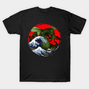 Hokusai Cthulhu T-Shirt